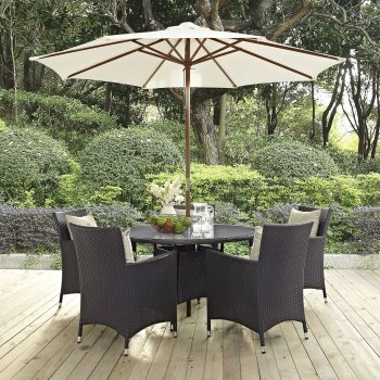 Convene Outdoor Patio Dining Set 7Pc EEI-2193 by Modway [MWOUT-EEI-2193-Convene]