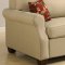 Taupe Fabric Modern Convertible Sofa Bed w/Optional Size