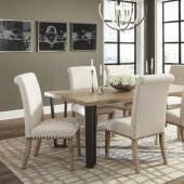 107431 Dining Table in Natural Wood by Coaster w/Options