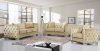 Reese 648BE Sofa in Beige Velvet Fabric w/Optional Items