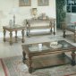 Espresso Traditional Coffee Table & 2 End Tables Set w/Options