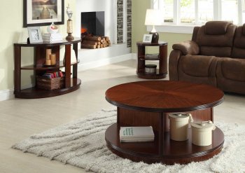 Orlin 3448-01 Coffee Table by Homelegance w/Options [HECT-3448-01 Orlin]