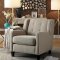 Roweena Sofa & Loveseat1218F1S in Beige Fabric by Homelegance