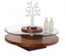 Revere Circle Coffee Table by Beverly Hills in Walnut