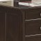 Garson 801012 Office Desk in Cappuccino w/Optional Items