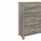 Mandan 5Pc Bedroom Set 1910GY in Weathered Gray by Homelegance