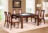 D4921DT Dining Set in Burn Beech w/D3905DC Chairs by Global