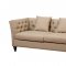 Imani Sofa CM6860 in Beige Fabric w/Options