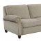 Randall Sofa & Loveseat Set in Beige Fabric w/Options