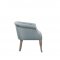 903344 Accent Chairs 2Pc Set in Light Blue & Grey by Coaster