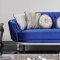 Skylar Sofa & Loveseat Set in Blue Velvet Fabric w/Options