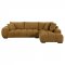 Camacho Sectional Sofa 503985 in Amber Fabric by Coaster