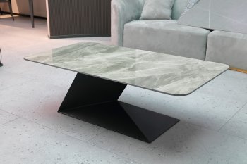 Zest Coffee Table by Beverly Hills w/Porcelain Top [BHCT-Zest]