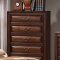 B2750G Bedroom in Cherry w/2 Drawer Bed & Options