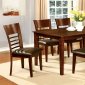 Hillsview I CM3916T 5Pc Dining Table Set in Cherry w/Options