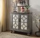 Velika Console Table 90284 in Weathered Gray by Acme