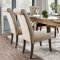 Sania I Dining Table CM3324A-T in Rustic Oak w/Options