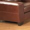 G200 Sofa & Loveseat in Brown Bonded Leather by Glory w/Options