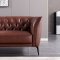 S295 Sofa in Brown Leather by Beverly Hills w/Options