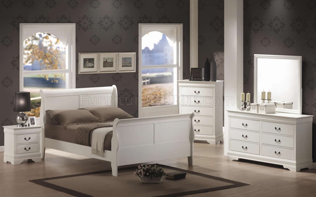 Louis Philippe Twin Bed Olympia Furniture