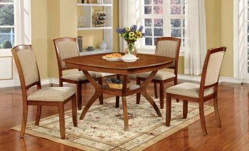 CM3026T Redding I 5Pc Dining Set in Oak w/Options [FADS-CM3026W-T-Redding I]