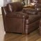 Leather Italia Classic Brown Baron Sofa & Loveseat Set w/Options