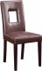 DG072DC-BR Dining Chair Set of 4 in Brown PU by Global