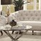 Faymoor 505911 Sofa in Klein Silver Tone Fabric by Coaster