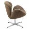 Swan Lounge Chair SW29OTW in Oatmeal Twill Wool by LeisureMod