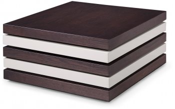 P501C Coffee Table in Brown Oak & Light Grey by J&M Furniture [JMCT-P501C]