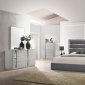 Da Vinci Bedroom Charcoal J&M w/Optional Palermo Gray Casegoods