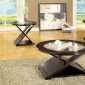 CM4006-3PK Orbe Coffee Table & 2 End Tables 3Pc Set in Espresso