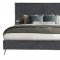 Enzo Bedroom Set 5Pc in Dark Gray by Global w/Options