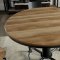 Fran Round Dining Table CM3373RT in Sand Black w/Options