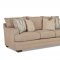 Chadwick Sofa in Birch Fabric by Klaussner w/Options