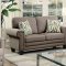 Sanders CM6285GY Sofa in Gray Fabric w/Options