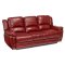 Lombardi Power Reclining Sofa & Loveseat Salsa Leather