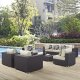 Convene Outdoor Patio Sectional Set 8Pc EEI-2368 by Modway