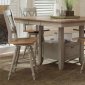 Al Fresco Dinette 541-CD 6Pc Set in Driftwood & Taupe by Liberty