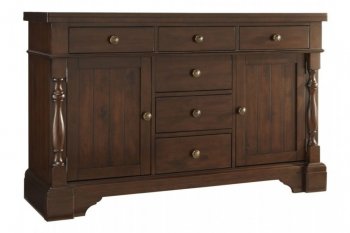 Yates 5167-55 Buffet/Server in Dark Oak by Homelegance [HEBU-5167-55 Yates]