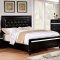 Avior 5Pc Bedroom Set CM7170BK in Black Leatherette w/Options