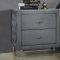 Sandboard Bed 302351 in Grey Velvet by Coaster w/Options