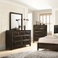 Brenta Bedroom 5Pc Set 26640 in Walnut by Acme w/Options