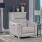 Alberta Power Recliner Sofa 602494P in Light Grey by Coaster