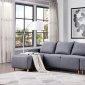 Marcin Sectional Sofa 51830 in Gray Fabric by Acme