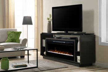 David Electric Fireplace Media Console in Smoke by Dimplex [SFDX-David]