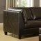 9120R Margalo Sectional Sofa in Tobacco by Leather Italia