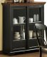 Ohana 1393BK-50 Curio in Black & Cherry by Homelegance