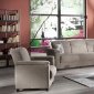 Aspen Forest Brown Sofa Bed Set in Fabric by Istikbal