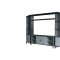 House Beatrice Wall Unit 91980 Charcoal & Light Gray by Acme